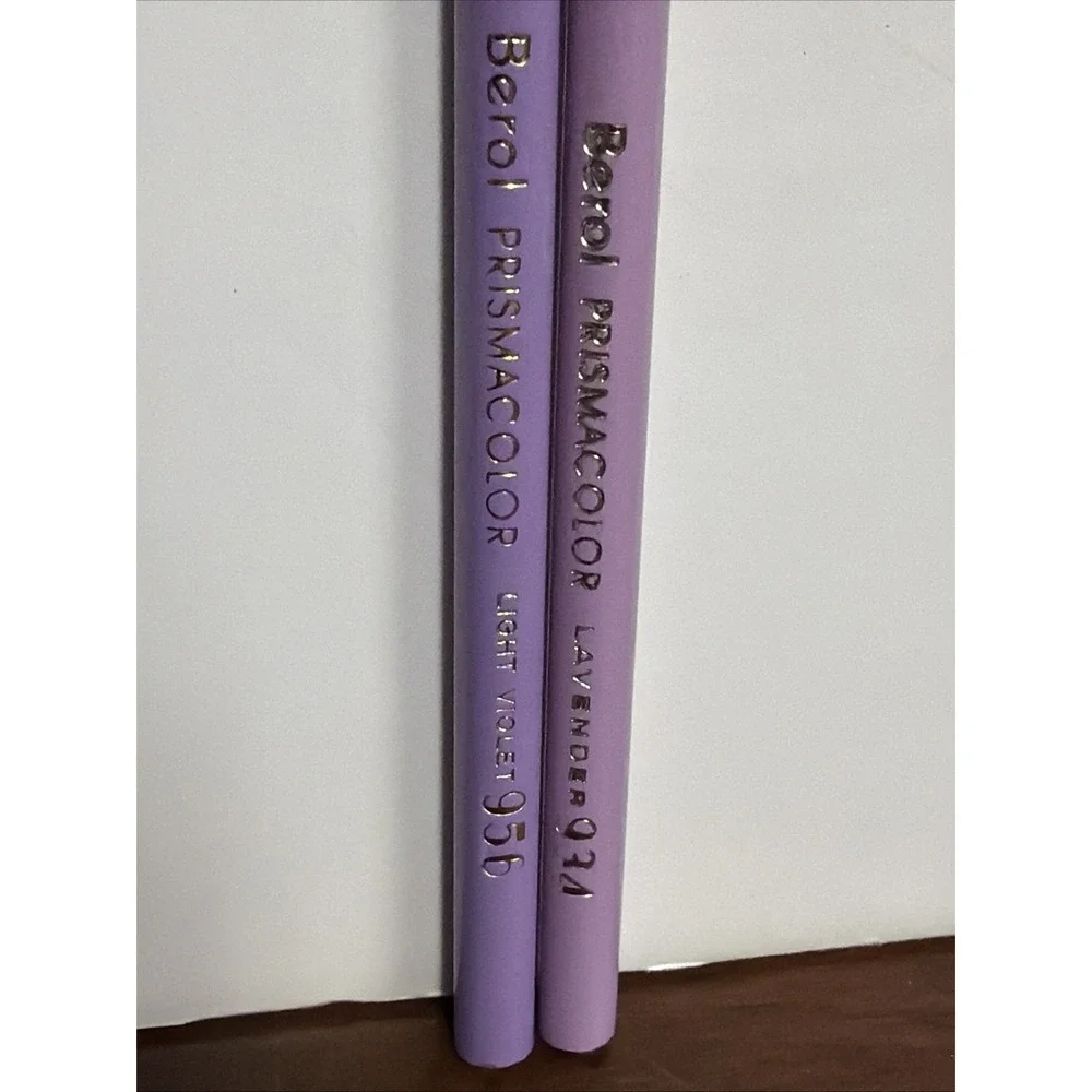Berol Prismacolor Colored Pencil Light violet #956 Lavender #934 purple set